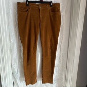 Patagonia Pants Womens 32 Brown Corduroy Straight Leg Organic Cotton Sustainable